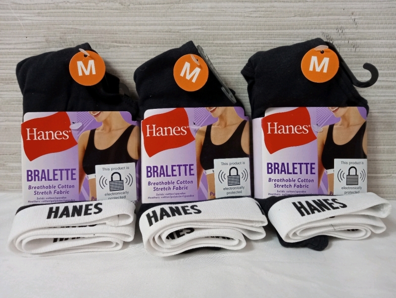 New 3x Hanes Bralette Size Medium