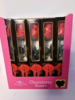 10 individually boxed (20 gram) chocolate Roses