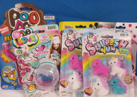 7 New | Squishy Toys | Largest is 35g