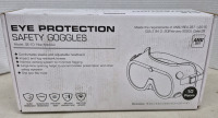 10 New Eye Protection Safety Goggles Model SE-10 Non-Medical Retails for $69.99
