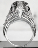 Eagle Ring Detailed Motif Dimentianal Stainless Steel Retro Size 13 - 2