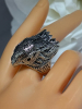 Eagle Ring Detailed Motif Dimentianal Stainless Steel Retro Size 13 - 4