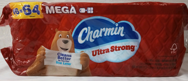 16 New Rolls Charmin Ultra Strong Toilet Paper