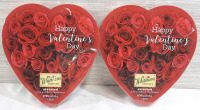 2 New Boxes of Whitmans Sampler Assorted Milk and Dark Chocolates (145g Each, No Best Before)