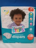 31pck New | Gentle Steps Premium Diapers Size 4 up to 12hrs of Protection