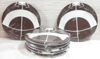 7 Packs of 8&frac12;" Paper Plates (8pcs in Each Pack, 56pcs in Total)
