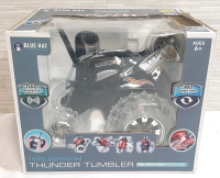 New in Box Blue Hat Toy Company Radio Controlled Thunder Tumbler w/ LED Lights