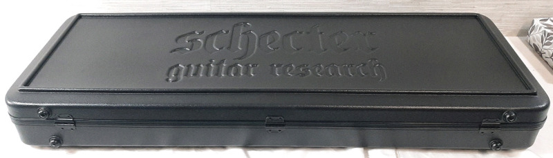 New Schecter SGR-1C PE Black Guitar Case, Suitable for Schecter C Guitars, Includes Locking Key, Retails for up to $330 - 43" Long, 15" Wide