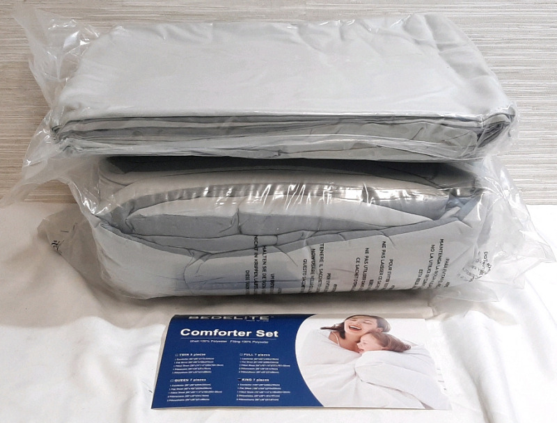 New in Box Bedelite King Size Comforter Set