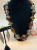 Statement Necklaces Signed Brooch Watch Earrings - 5