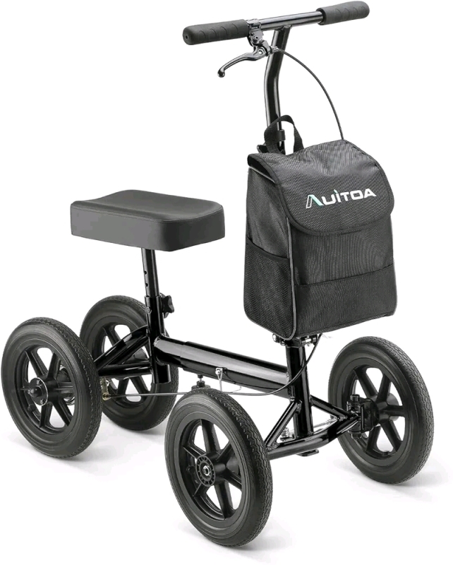New Auitoa All Terrain Knee Walker Retails for $337 USD Stands up to 79 inches