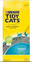 New | 10 Lbs Purina Tidy Cats Instant Action Non-Clumping Clay Litter