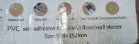 20+ New PVC Self Adhesive Floor/Wall Sticker