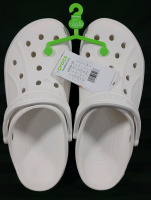 CROCS Bayaband Clogs , White , Size USA Men's 11 - New with Tags