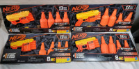 4 New NERF Alpha Strike Fang QS-4 Targeting Set/8 Darts .