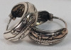 Two (2) Pairs 925 Silver Earings & 825 Silver Necklace (18" long) - 3