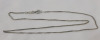 Two (2) Pairs 925 Silver Earings & 825 Silver Necklace (18" long) - 4