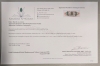 Round CZ (0.30ct) with Rectangular Green CZ (0.30ct) Ring, Size 8.75, W/A $345.00. - 5