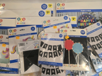 20+ New | Massive 321! Party Lot Includes Napkins, Balloons, Banners, Toppers, Yard Signs & More!