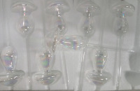 8 New in Box | 9" Lovely Transparent Mushroom Plant Watering Tools