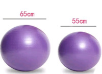 2 New | Purple Yoga Balance Balls | No Pump Included