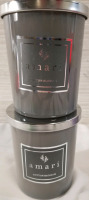 2 new AMARI SOY WAX 17oz candles cotton blossom
