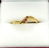 Natural Enhanced Ruby (0.06ct) Ring, Size 5.75, W/A $275.00. - 2