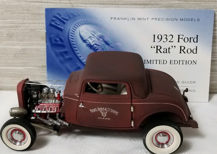 Vintage Franklin Mint 1932 Ford RAT ROD