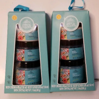 2 new Studio Collection Essential Body Care Collection includes body cream (4,4 oz) body scrub (5 oz) & bath crystals (7oz)