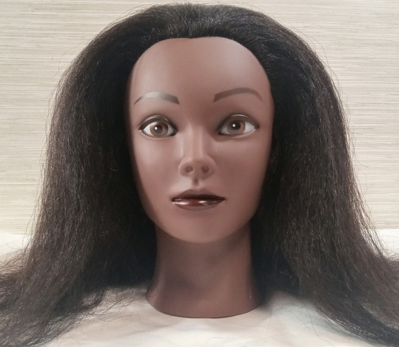 New in Box | Training Mannequin Head unknown Material | Head Measures 10" tall