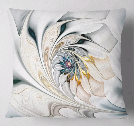 New | 16" x 16" High Quality Pillow Insert + Cushion Cover Printed on Both Sides