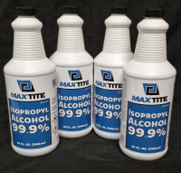 4 New Maxtite Isopropyl Alcohol 99.8% 946mL