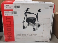 Equate Mobility Rolling Walker . Store Return , Appears Complete w/Hardware & Instructions . Some Assembly Required