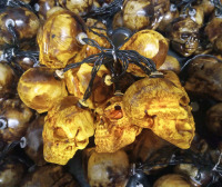12 New | 13" Skull LED Light Necklaces | *Retails $120*