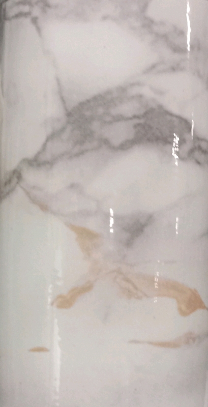Lovely Faux Marble Patterned Vinyl Roll