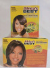 2 New | Africa's Best No-Lye Dual Conditioning Relaxer System Kit - 2