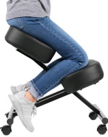 New In Box | Ergonomic Kneeling Chair, Adjustable Stool for Home and Office |Improve Your Posture with an Angled Seat - Thick Comfortable Moulded Foam Cushions | * Retails $144.99 *