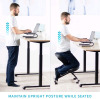 New In Box | Ergonomic Kneeling Chair, Adjustable Stool for Home and Office |Improve Your Posture with an Angled Seat - Thick Comfortable Moulded Foam Cushions | * Retails $144.99 * - 3
