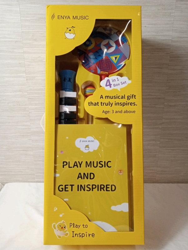 New In Box Enya Music 4-in-1 Instrument Set