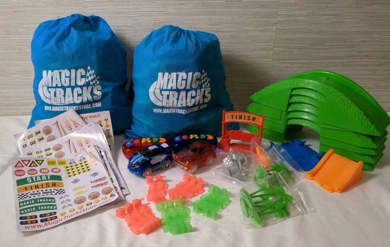 Magic Tracks Bundle, Working, Includes 72L Bin