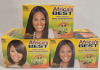 3 New | Africa's Best No-Lye Dual Conditioning Relaxer System Kit