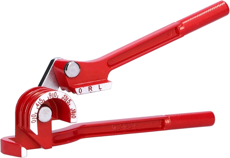 New Pipe Bender, Manual Tubing Bender Tubing Bender Rods Manual 180 Degrees for Brake Pipeline Applications for Refrigeration