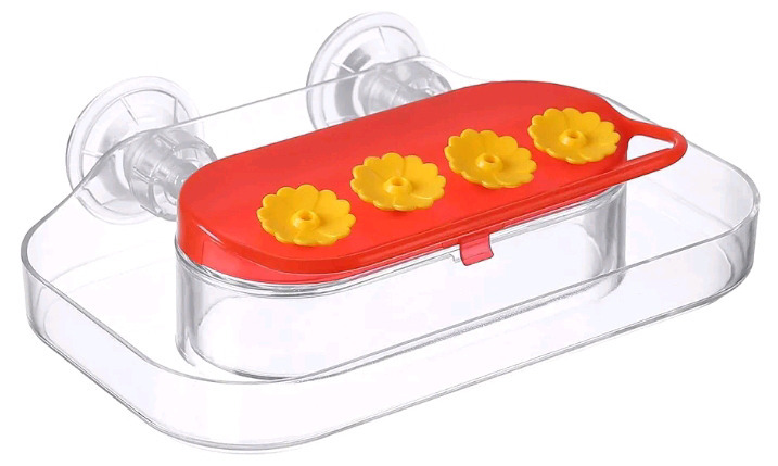New in Box | Easily Refillable Hummingbird Window Feeder | See Photos For Measurements