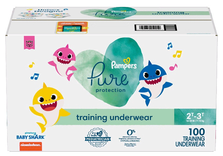 New in Box | 100pck Pampers Pure Protection Training Underwear for 2T-3T