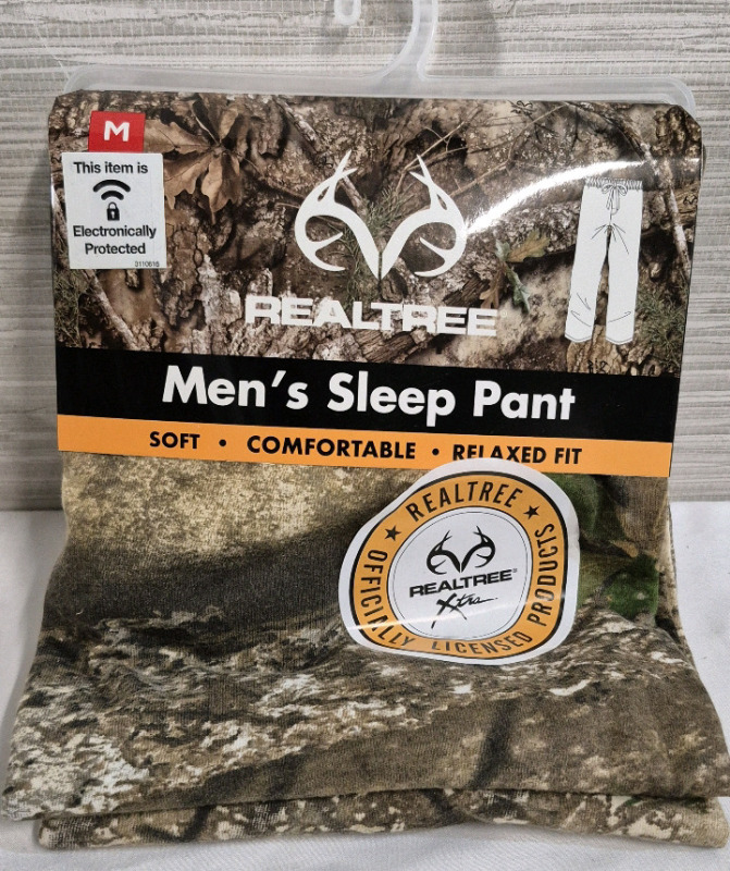 New REALTREE sz Medium Men's Sleep Pant