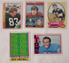 1970 - 1979 Topps NFL Football Trading Card Singles , 15 Trading Cards - 4
