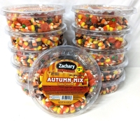 11 New Tubs ZACHARY Autumn Mix Mellow Cream Candy Corn Made with Honey - 397g ea | BB 04/09/2026