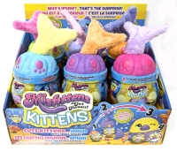 6 New MISFITTENS Kittens Series 2 : MerKittens Cute Kittens Squeezed into Tight Spaces