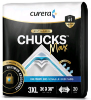 New | 36" x 36" Chucks MAX Hospital Grade Bed Pads | *Retails $50*