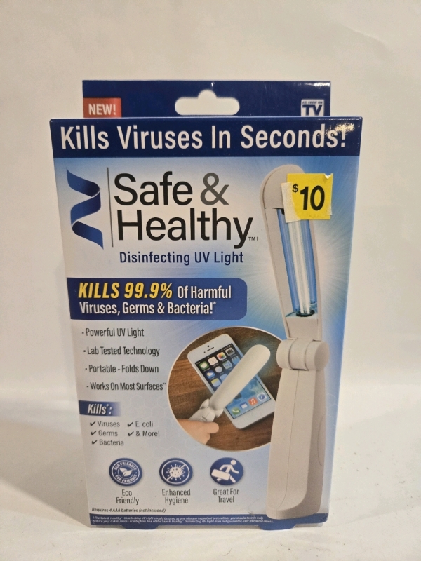 New | Safe & Healthy UV Light As Seen On TV